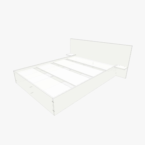 Double bed