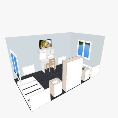 1 Бесплатные 3D-проекты мебели и чертежи от сообщества Flatma