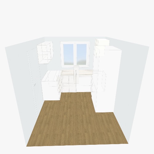 cocina Бесплатные 3D-проекты мебели и чертежи от сообщества Flatma