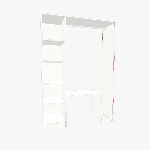 armoire BP3 Бесплатные 3D-проекты мебели и чертежи от сообщества Flatma