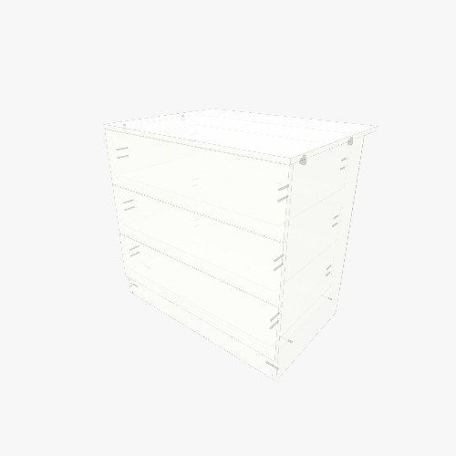 Bedside Drawers Бесплатные 3D-проекты мебели и чертежи от сообщества Flatma