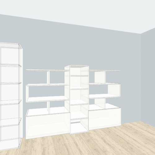 bibliothèque Бесплатные 3D-проекты мебели и чертежи от сообщества Flatma