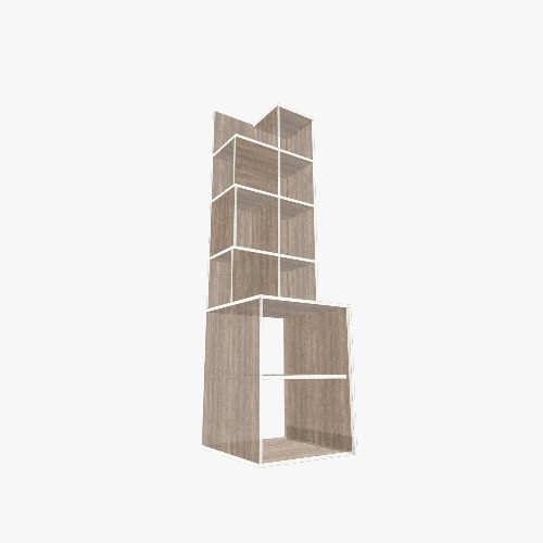 Bibliothèque tete de lit Ay Бесплатные 3D-проекты мебели и чертежи от сообщества Flatma