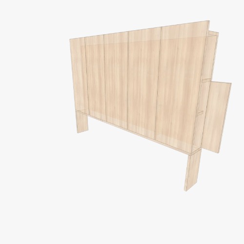 Flame headboard by @lucia_fl Бесплатные 3D-проекты мебели и чертежи от сообщества Flatma