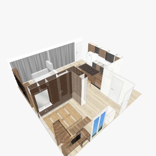 Casa por terminar Бесплатные 3D-проекты мебели и чертежи от сообщества Flatma