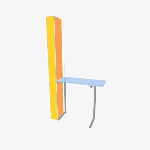 CGMG_Cocina_Escobero y mesa Бесплатные 3D-проекты мебели и чертежи от сообщества Flatma