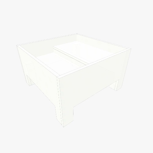 Clayton's Table Бесплатные 3D-проекты мебели и чертежи от сообщества Flatma