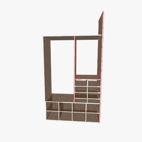 Closet Бесплатные 3D-проекты мебели и чертежи от сообщества Flatma
