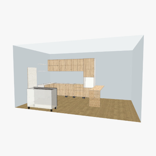 COCINA Бесплатные 3D-проекты мебели и чертежи от сообщества Flatma