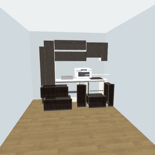 COCINA RUBIELA Бесплатные 3D-проекты мебели и чертежи от сообщества Flatma