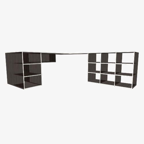 Corner desk Бесплатные 3D-проекты мебели и чертежи от сообщества Flatma