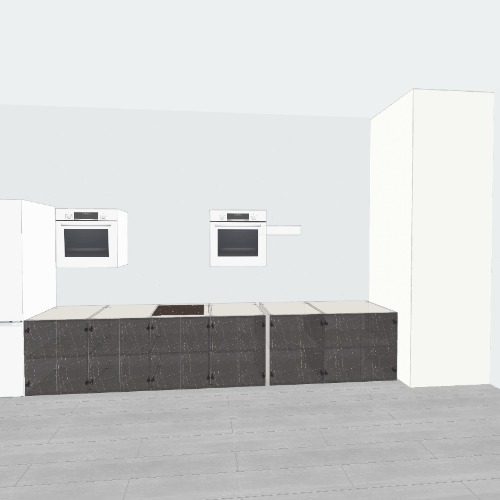 Cozinha Бесплатные 3D-проекты мебели и чертежи от сообщества Flatma