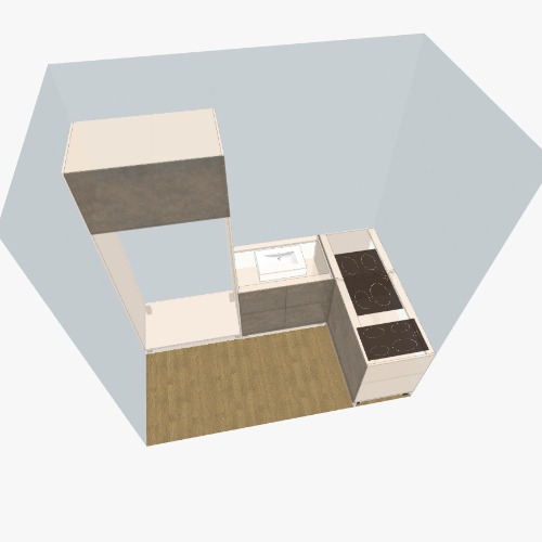 dapur Бесплатные 3D-проекты мебели и чертежи от сообщества Flatma