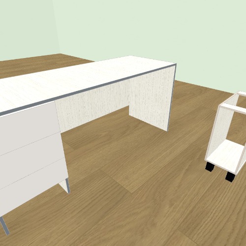 Desk Бесплатные 3D-проекты мебели и чертежи от сообщества Flatma