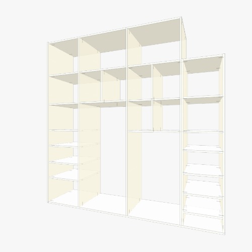 dolap Бесплатные 3D-проекты мебели и чертежи от сообщества Flatma