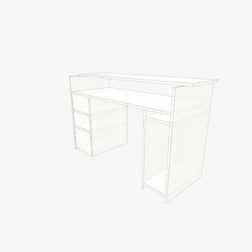 Escritorio musical Бесплатные 3D-проекты мебели и чертежи от сообщества Flatma