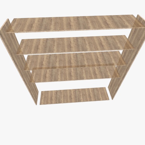 Etagère Бесплатные 3D-проекты мебели и чертежи от сообщества Flatma
