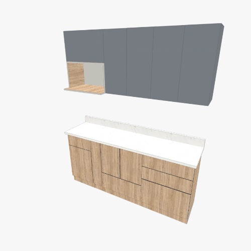Gabinente Бесплатные 3D-проекты мебели и чертежи от сообщества Flatma