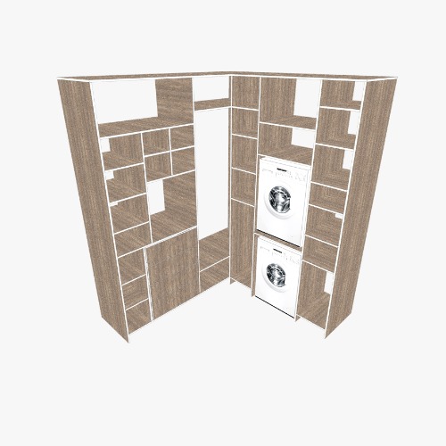гардероб Бесплатные 3D-проекты мебели и чертежи от сообщества Flatma