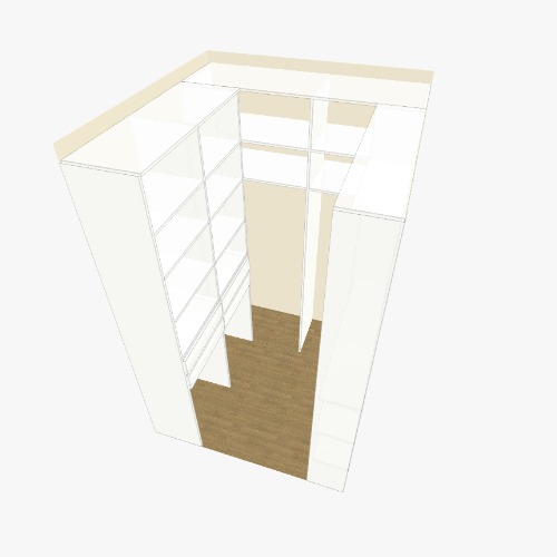 гардероб Бесплатные 3D-проекты мебели и чертежи от сообщества Flatma