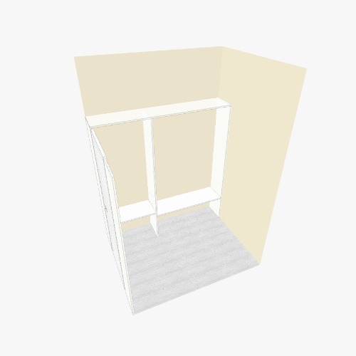 Гардеробная Бесплатные 3D-проекты мебели и чертежи от сообщества Flatma