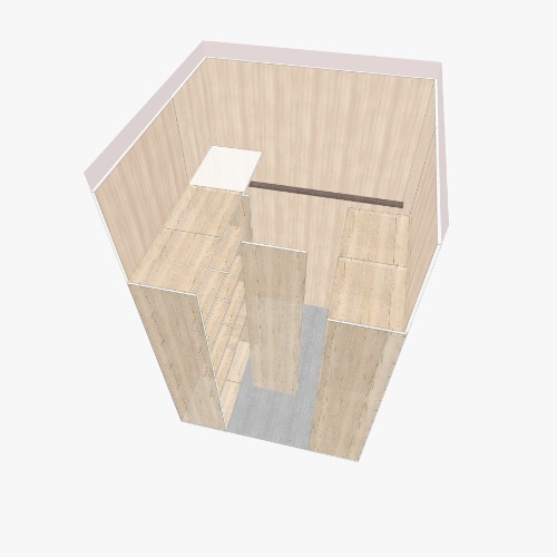 гардеробная Бесплатные 3D-проекты мебели и чертежи от сообщества Flatma