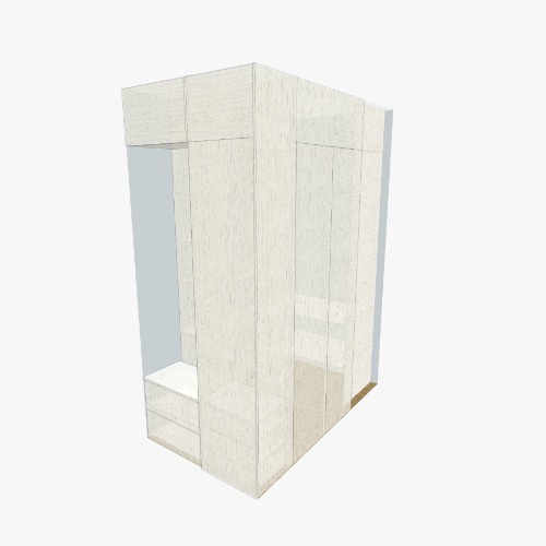 Гардеробная Бесплатные 3D-проекты мебели и чертежи от сообщества Flatma
