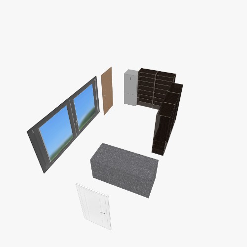 Heis Бесплатные 3D-проекты мебели и чертежи от сообщества Flatma