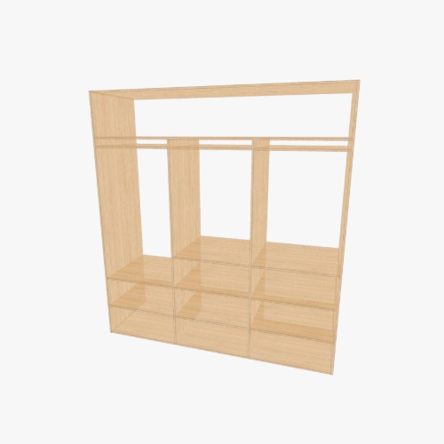 Шкаф купе Бесплатные 3D-проекты мебели и чертежи от сообщества Flatma