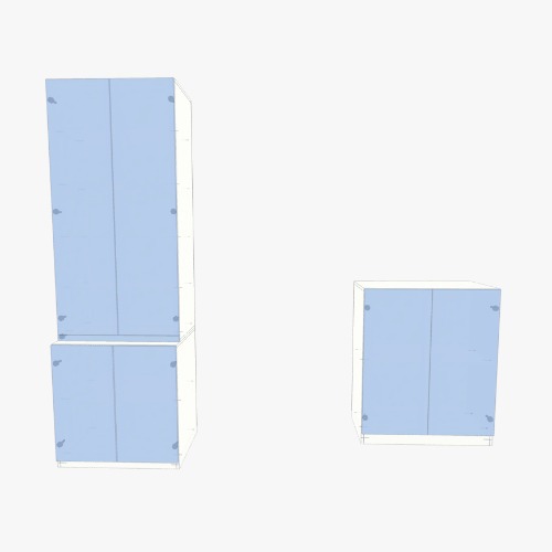 Шкафы на балкон Бесплатные 3D-проекты мебели и чертежи от сообщества Flatma
