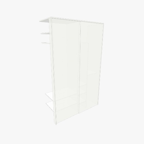 шкаф купе Бесплатные 3D-проекты мебели и чертежи от сообщества Flatma