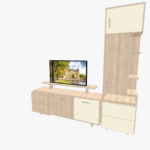 TV Amsawad Бесплатные 3D-проекты мебели и чертежи от сообщества Flatma