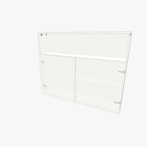Шкафчик плоский (простой) Бесплатные 3D-проекты мебели и чертежи от сообщества Flatma