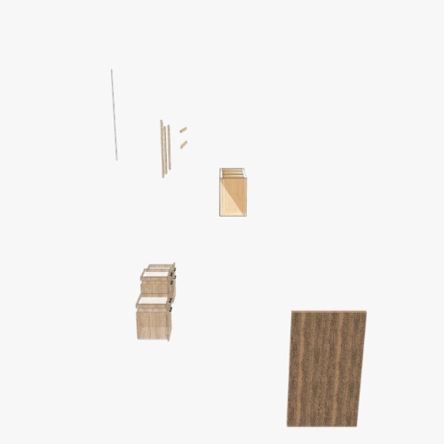 Isla Бесплатные 3D-проекты мебели и чертежи от сообщества Flatma