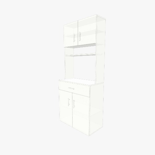 kahve dolabı Бесплатные 3D-проекты мебели и чертежи от сообщества Flatma