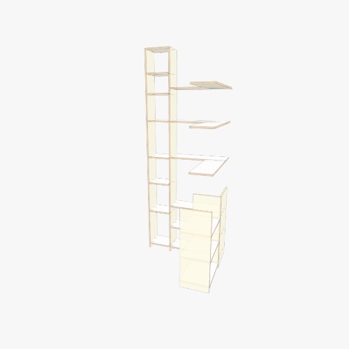 Каморка Бесплатные 3D-проекты мебели и чертежи от сообщества Flatma