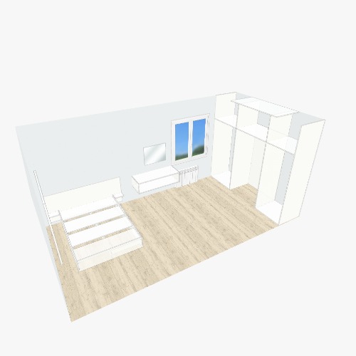 комната Бесплатные 3D-проекты мебели и чертежи от сообщества Flatma