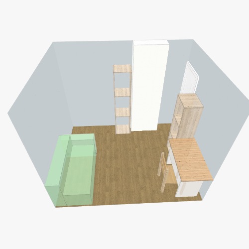 комната Бесплатные 3D-проекты мебели и чертежи от сообщества Flatma