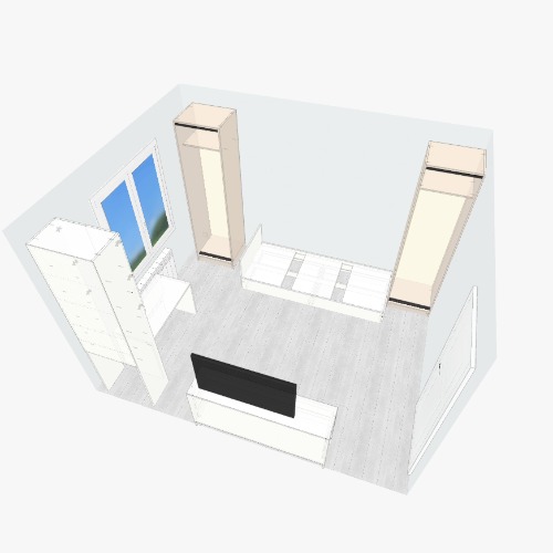 комната дима Бесплатные 3D-проекты мебели и чертежи от сообщества Flatma