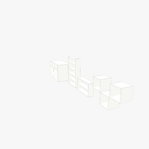 Комод Бесплатные 3D-проекты мебели и чертежи от сообщества Flatma