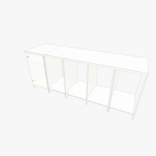 Комод Бесплатные 3D-проекты мебели и чертежи от сообщества Flatma