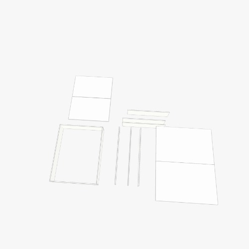 Кровать Бесплатные 3D-проекты мебели и чертежи от сообщества Flatma
