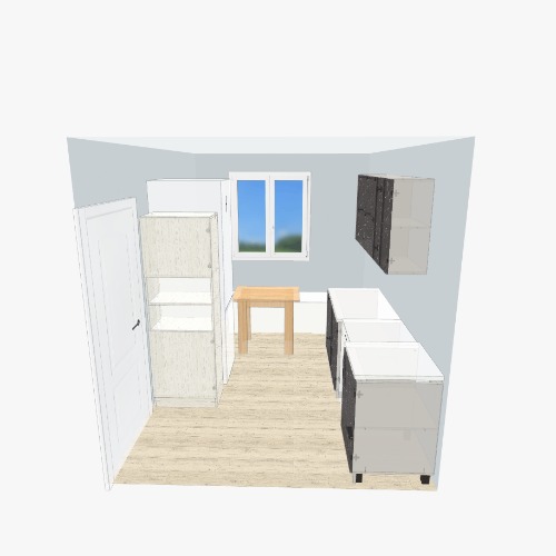 Кухня 9 кв.м Бесплатные 3D-проекты мебели и чертежи от сообщества Flatma