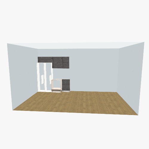 Кухня Бесплатные 3D-проекты мебели и чертежи от сообщества Flatma