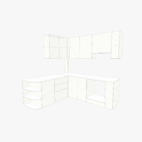 кухня для мамы 24.08.2025 Бесплатные 3D-проекты мебели и чертежи от сообщества Flatma