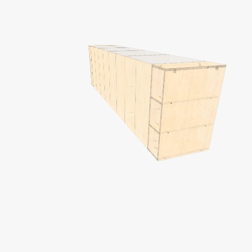Кухня верх Бесплатные 3D-проекты мебели и чертежи от сообщества Flatma