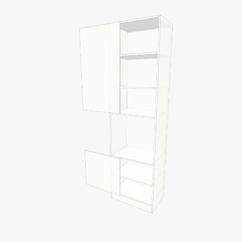 кухонный шкаф для духовки Бесплатные 3D-проекты мебели и чертежи от сообщества Flatma