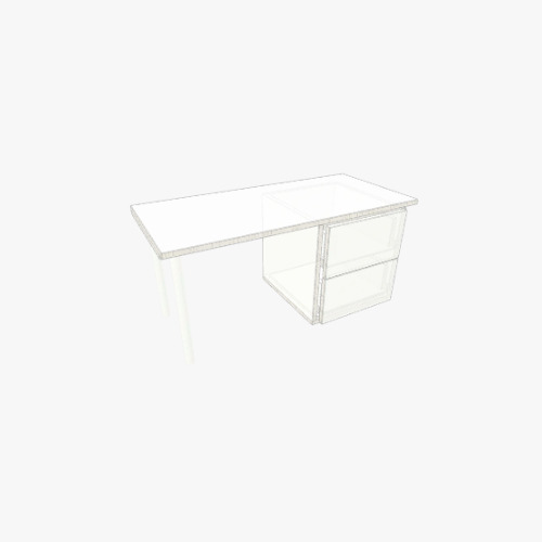 Little study Бесплатные 3D-проекты мебели и чертежи от сообщества Flatma