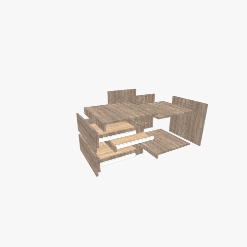 mesa de luz Бесплатные 3D-проекты мебели и чертежи от сообщества Flatma