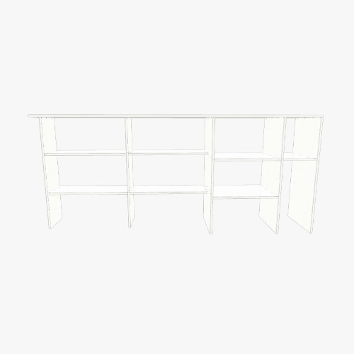 Meuble sous Comptoir Бесплатные 3D-проекты мебели и чертежи от сообщества Flatma
